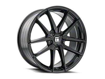 Touren TR94 Gloss Black Wheel; 19x8.5; 35mm Offset (16-24 Camaro, Excluding SS w/ 6-Piston Front Calipers & ZL1)