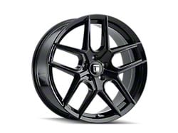 Touren TR79 Gloss Black Wheel; 19x8.5 (11-23 AWD Charger)