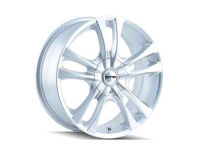 Touren TR22 Gloss Hyper Silver Wheel; 16x7; 40mm Offset (99-04 Mustang GT, V6)