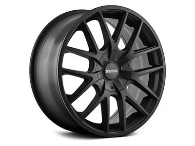 Touren TR60 Full Matte Black Wheel; 20x8.5; 40mm Offset (15-23 Mustang EcoBoost w/o Performance Pack, V6)