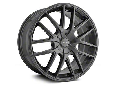 Touren TR60 Gunmetal Wheel; 18x8 (10-14 Mustang GT w/o Performance Pack, V6)