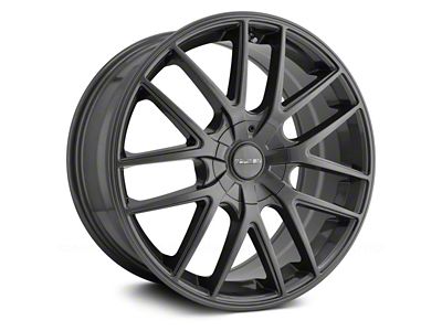 Touren TR60 Gunmetal Wheel; 20x8.5; 20mm Offset (15-23 Mustang GT, EcoBoost, V6)