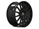 Touren TR92 Gloss Black Wheel; Rear Only; 20x10.5 (15-23 Mustang GT, EcoBoost, V6)