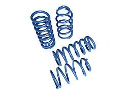 Touring Tech Performance Series Lowering Springs; Blue (15-24 Mustang w/o MagneRide)