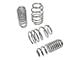 Touring Tech Performance Series Lowering Springs; Chrome (79-04 Mustang, Excluding 99-04 Cobra)