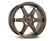 TRAKlite Wheels Drive Bronze with Machined Bronze Lip Wheel; 18x9.5 (16-24 Camaro LS, LT, LT1)