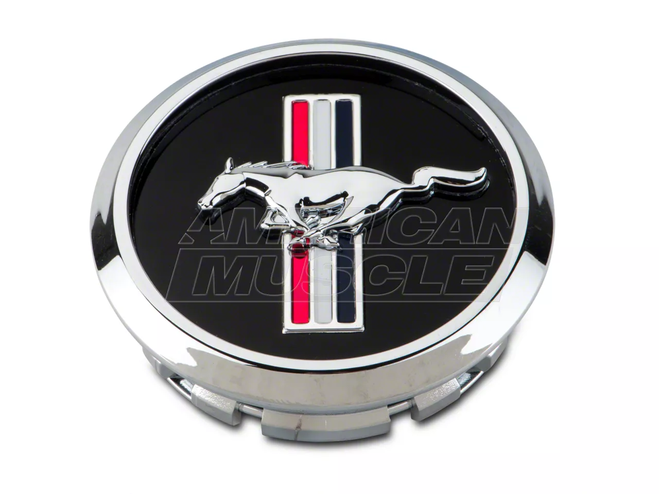 Ford Performance Mustang Running Pony Tri-Bar Center Cap M-1096-A (05 ...