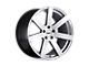 TSW Bardo Hyper Silver Wheel; 17x8 (05-09 Mustang GT, V6)