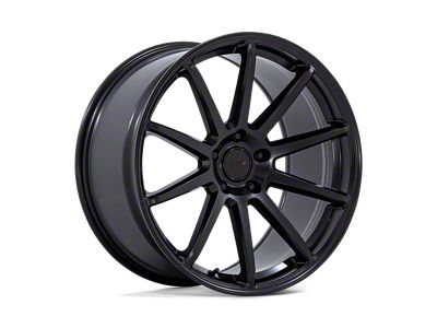 TSW Canard Matte Black Wheel; 19x10.5; 25mm Offset (05-09 Mustang)