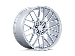 TSW Daytona Gloss Silver Wheel; Rear Only; 22x10.5 (05-09 Mustang)