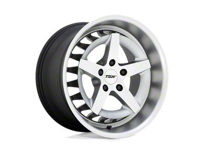 TSW Degner Matte Titanium with Machined Face Wheel; 20x10.5; 40mm Offset (05-09 Mustang)