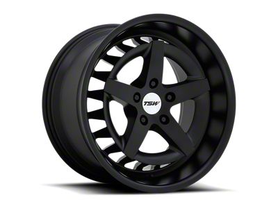 TSW Degner Semi Gloss Black Wheel; 20x10.5 (05-09 Mustang)