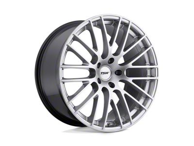 TSW Max Hyper Silver Wheel; 20x8.5; 40mm Offset (05-09 Mustang)