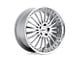 TSW Silverstone Silver with Mirror Cut Face and Lip Wheel; 19x9.5 (05-09 Mustang)