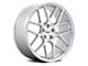 TSW Lasarthe Gloss Silver Machined Wheel; Rear Only; 22x10.5 (06-10 RWD Charger)