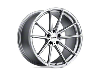 TSW Bathurst Silver with Mirror Cut Face Wheel; 19x9.5 (10-15 Camaro, Excluding ZL1)