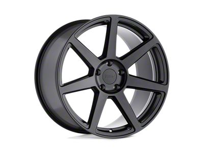 TSW Blanchimont Semi Gloss Black Wheel; Rear Only; 20x10.5; 22mm Offset (10-15 Camaro)