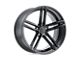 TSW Chapelle Matte Black Wheel; 19x9.5; 40mm Offset (10-15 Camaro, Excluding ZL1)