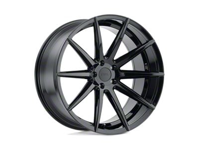 TSW Clypse Gloss Black Wheel; 18x8.5; 35mm Offset (10-15 Camaro, Excluding ZL1)