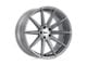 TSW Clypse Titanium with Matte Brushed Face Wheel; Rear Only; 20x10; 40mm Offset (10-15 Camaro, Excluding ZL1)