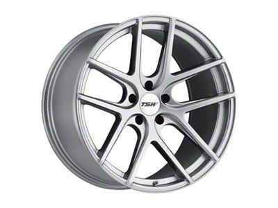TSW Geneva Matte Titanium Silver Wheel; 20x10.5 (10-15 Camaro)