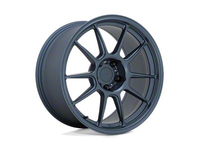 TSW Imatra Satin Dark Blue Wheel; 18x8.5; 35mm Offset (10-15 Camaro, Excluding ZL1)