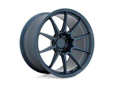 TSW Kemora Gloss Dark Blue Wheel; 18x8.5; 35mm Offset (10-15 Camaro, Excluding ZL1)