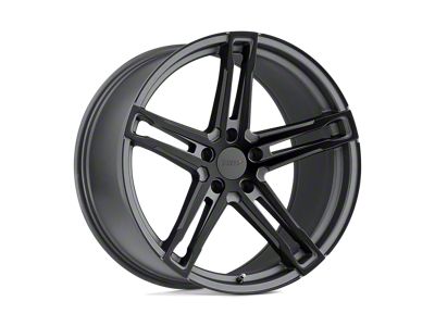 TSW Mechanica Matte Gunmetal with Matte Black Face Wheel; 18x9.5 (10-15 Camaro, Excluding ZL1)