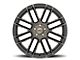 TSW Mosport Matte Black Machined and Dark Tint Wheel; 20x10.5 (10-15 Camaro)