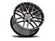 TSW Nord Semi Gloss Black Milled with Machined Dark Tint Face Wheel; 20x10.5 (10-15 Camaro)