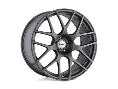 TSW Nurburgring Matte Gunmetal Wheel; 21x10; 35mm Offset (10-15 Camaro, Excluding ZL1)