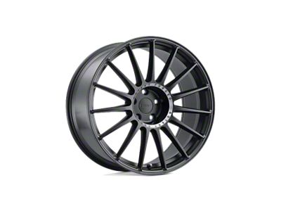 TSW Paddock Semi Gloss Black with Machined Tinted Ring Wheel; Rear Only; 20x10 (10-15 Camaro, Excluding ZL1)