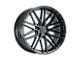 TSW Pescara Gloss Black Wheel; 20x10; 25mm Offset (10-15 Camaro, Excluding ZL1)