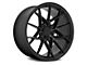 TSW Sector Semi Gloss Black Wheel; Rear Only; 20x10.5 (10-15 Camaro)