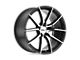 TSW Sprint Gloss Black with Mirror Cut Face Wheel; Rear Only; 20x10; 40mm Offset (10-15 Camaro, Excluding ZL1)