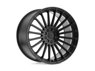 TSW Turbina Matte Black Wheel; 20x9; 15mm Offset (10-15 Camaro, Excluding ZL1)