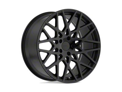 TSW Vale Double Black Wheel; 19x9.5; 40mm Offset (10-15 Camaro, Excluding ZL1)