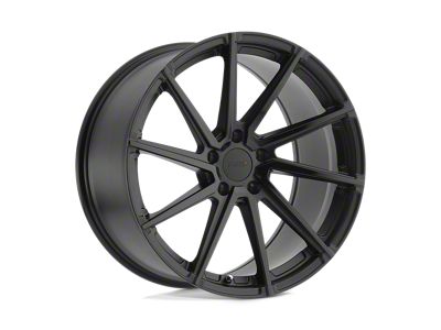 TSW Watkins Double Black Wheel; Left Directional; 18x8.5 (10-15 Camaro, Excluding ZL1)