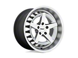 TSW Degner Matte Titanium with Machined Face Wheel; 20x10.5 (10-14 Mustang)