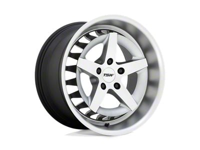 TSW Degner Matte Titanium with Machined Face Wheel; 20x10.5; 40mm Offset (10-14 Mustang)