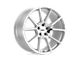 TSW Chrono Silver with Mirror Cut Face Wheel; 21x10.5 (15-23 Mustang, Excluding GT500)