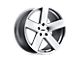 TSW Bristol Silver with Mirror Cut Face Wheel; 18x8.5 (94-98 Mustang)