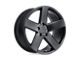 TSW Bristol Matte Black Wheel; 18x9.5; 35mm Offset (16-24 Camaro, Excluding SS w/ 6-Piston Front Calipers & ZL1)