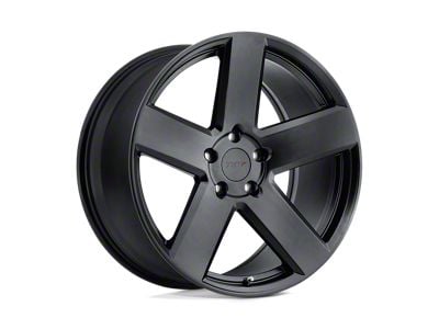 TSW Bristol Matte Black Wheel; 19x9.5; 20mm Offset (16-24 Camaro, Excluding SS w/ 6-Piston Front Calipers & ZL1)