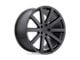 TSW Brooklands Matte Black Wheel; 18x9.5; 20mm Offset (16-24 Camaro, Excluding SS w/ 6-Piston Front Calipers & ZL1)