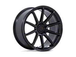 TSW Canard Matte Black Wheel; Rear Only; 20x10.5 (16-24 Camaro, Excluding SS w/ 6-Piston Front Calipers & ZL1)