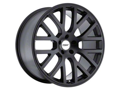 TSW Donington Matte Black Wheel; 20x8.5 (16-24 Camaro, Excluding ZL1)