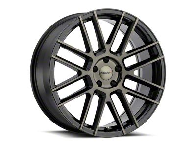 TSW Mosport Matte Black Machined and Dark Tint Wheel; 20x10.5 (16-24 Camaro)