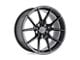 TSW Neptune Semi Gloss Black Wheel; 20x10; 35mm Offset (16-24 Camaro, Excluding SS w/ 6-Piston Front Calipers & ZL1)