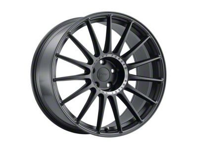 TSW Paddock Semi Gloss Black with Machined Tinted Ring Wheel; 20x9 (16-24 Camaro, Excluding ZL1)